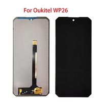 LCD ekranas Oukitel WP26 LCD ekranas Jutiklinis ekranas Skaitmeninis modulis Panelės surinkimas Atsarginė dalis juoda