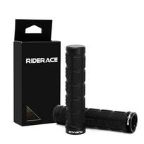 MTB Bike Grips Alluminium Alloy Lock Ring Bicycle Handlebar Cover Anti-Skid Durable Shock-proof Rubber Grips Cycling Accessories juoda