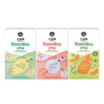 Osulloc Kombucha Set (Calamango 5g × 10, Lychee Peach 5g × 10, Apple Pine 5g × 10)