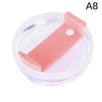 40Oz Tumbler Cup Lid Food Grade Straight Cup Lid Splash Resistant Straw Hole Skinny Tumbler Cover Replacement