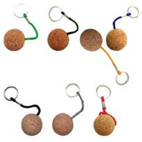 Floating Cork Ball Keyrings Light weight Key Float Water Sport Accessory for Paddleboarding Sailings Essential 1