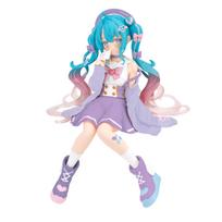 Furyu Hatsune Miku Makaronų Kamštukas Figūrėlė Jūreiviškas Kostiumas Įsimylėjęs Violetinė Versija. violetinė