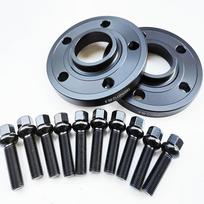 2 VNT. Stebulės Centruoti Ratų Tarpinės 10/12/15/20MM 5x112 66.6 su Prailgintais 14X1.5 Varžtais Mercedes Benz - 2 Vnt. Rinkinys 10mm silver or black