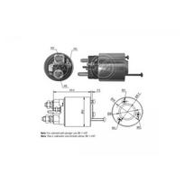 Starterio solenoido jungiklis ERA ZM497