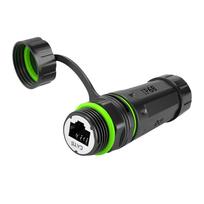 IP68 Waterproof RJ45 Coupler RJ45 Networking Extender,for Harsh Environment, Reliable Highly Speed Connection Coupler
