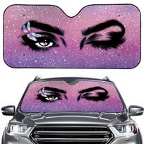 Creative Universal Car Sun Shade - Thin Windshield Visor Universal