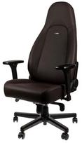 Žaidimų kėdė Noblechairs Icon Java Edition, 49 x 52 x 128 - 138 cm, tamsiai ruda sp.
