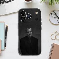 Hip-Hop Eminem Rapper Black Phone Case For IPhone 17 16 15 14 13 12 13 12 11 Pro Max Plus XS XR Silicone Soft Back Cover iPhone17air