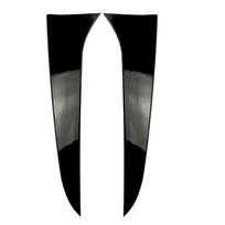 Automobilio galinio lango šoninio spoileris Canard Splitter apdailos dangtelio lipdukas tinka BMW X1 E84 2009-2015 m. Glossy Black