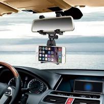 Automobilio galinio vaizdo veidrodėlio laikiklis telefonui GPS