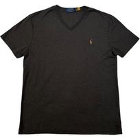 Polo Ralph Lauren Custom Slim Fit V-Neck Embroidered Colorful Pony Logo Short Sleeve T-Shirt Men Tops 710866052-015 M