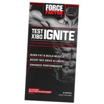 Testosterono stiprintuvas ir riebalų degintojas, Test X180 Ignite, Force Factor 60 kaps. (08641013) 60caps