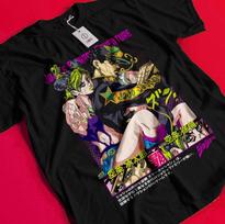 Jojo's Bizarre Adventure T-Shirt Jonathan Joeastar Shirt Dio Tshirt Jotaro Kujo AA123 3XL