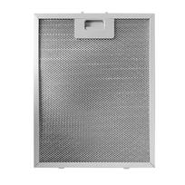Gartraukio filtrai Metalo tinklelio ištraukimo ventiliacijos filtras 340x270 mm išmetimo ventiliatoriai vėdinimo filtras tinklelio gartraukio riebalų filtras