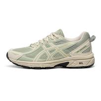 Asics Gel-Venture 6 Trail Retro žemi bėgimo bateliai Unisex sportbačiai Pilki Žali 1203B030-302 35.5