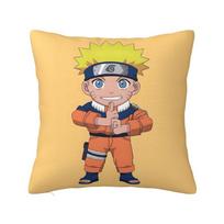 Custom Nordic Style Narutos Uzumaki Anime Cushion Cover 45x45cm Polyester Manga Throw Pillow Case for Sofa Square Pillowcase 30cmx30cm