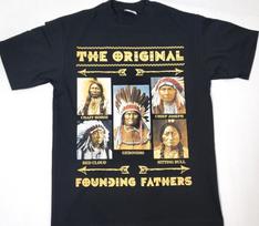 Amerikos čiuvinių indėnų marškinėliai Geronimo Sitting Bull Crazy Horse Vyriški marškinėliai Nauji unisex marškinėliai XL