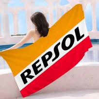 R-Repsols mikropluošto pledas Greitai džiūstantys paplūdimio rankšluosčiai Didelio dydžio spausdinimas Super sugeriantis baseino rankšluosčio pledas W30*H60(CM)