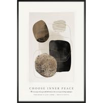 Spausdintas paveikslas su rėmeliu 60x90 cm Inner Peace – Styler