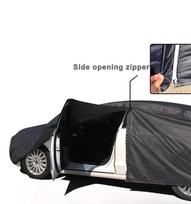 Tesla Model 3 pilnos automobilio apsaugos - Lauko universali pilno kėbulo apsauga su šoniniu užtrauktuku, atspari vandeniui, dulkėms, apsauganti nuo saulės