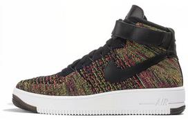 Nike Air Force 1 Mid Flyknit Daugiaspalvis Juodas 817420-002 39