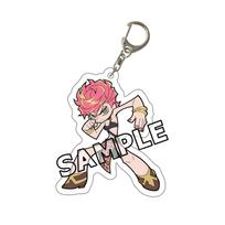 2026 New JoJo Bizarre Adventure Chibi Acrylic Keychain JJBA Jotaro Giorno Jolyne Dio Josuke Bruno Keyring Kawaii Anime Bag Gift 6 cm