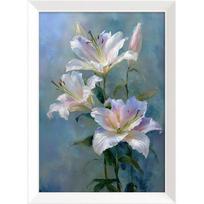 Spausdintas paveikslas su rėmeliu 56x75 cm Lilies – Styler