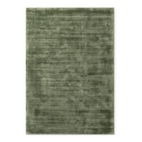 Rankų darbo žalios spalvos iš viskozės kilimas 80x150 cm Noemi – Vikosa