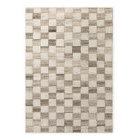 Rankų darbo kreminės spalvos iš vilnos kilimas 200x300 cm Boho 1.0 Quadra – Vikosa