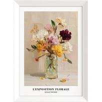 Spausdintas paveikslas su rėmeliu 56x75 cm Sunny Bouquet – Styler