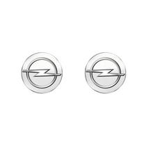 14mm Automobilio Metaliniai Emblemos Lipdukai Automobilio Nuotolinio Raktelio Logotipas Automobilio Aksesuarai Opel Insignia Astra Antara Meriva Zafira H G Corsa