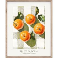 Spausdintas paveikslas su rėmeliu 40x50 cm Mandarines – Styler