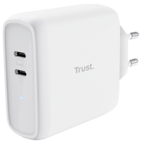 Telefono įkroviklis Trust Maxo, USB Type C, balta sp., 65 W