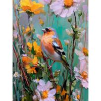 Spausdintas paveikslas su rėmeliu 60x80 cm Fringilla – Styler