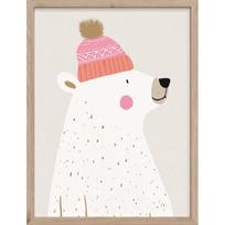 Vaikiškas paveikslas 30x40 cm White Bear – Styler
