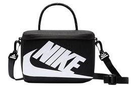 Nike Mini Batų Dėžutės Formos 3L Rankinė per Petį Juoda/Balta FN3059-010 black