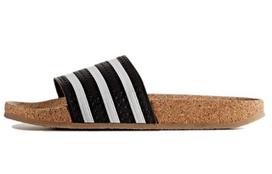 Adidas Moteriškos Adilette Cork šlepetės 'Juodos' Moteriškos BA7211 35½ brown