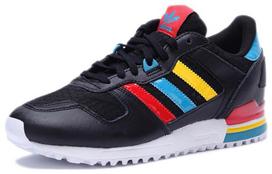 Adidas Originals ZX 700 Cushioning, Wear Resistant Low top Running Shoes Women's Black BA9311 38⅔