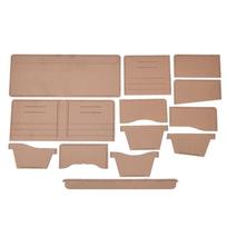 Acrylic Wallet Template Transparent with Punch Marks Leather Pattern Acrylic Durable Material 1:1 Ratio Purse Template