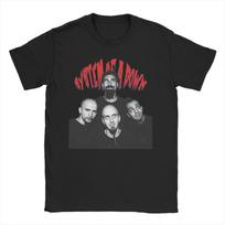 Amazing System Of A Down TShirts Men Women Round Collar Cotton T Shirts Heavy Metal Band Short Sleeve Tees Printing Clothing S juoda