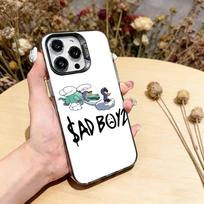 J-Junior H S-Sad Boyz Phone Case For iPhone 17,16,15,14,13,12,11 Plus,Pro Max,XS,Colorful Silver Black Cover iPhone14