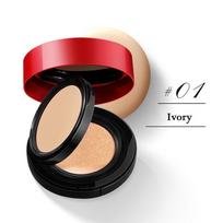 Dvisluoksnis Red Air Cushion Moisturizing Moisturizing Concealer Nuo prakaito ilgalaikė BB kreminė presuota pudra #1 Ivory