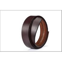 Patogus vyriškas karvės odos diržas be galvos su kūnu Young Men natūrali oda Antique Brown Automatic
