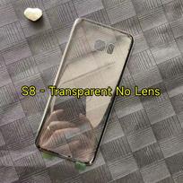 FoxFix Clear Glass For Samsung Galaxy S8 Plus Battery  Back Glass Panel Rear   With Camera Lens S8-Transparent