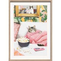 Spausdintas paveikslas su rėmeliu 50x70 cm Friday Evening – Styler