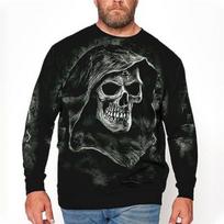 Men's Plus Size T shirt Tee Big and Tall Graphic Crew Neck Print Long Sleeve Spring Fashion Streetwear Casual Sports Tops S