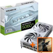 Gigabyte GeForce RTX 5060 Ti, 8GB GDDR7, EAGLE OC ICE (DLSS 4) GV-N506TEAGLEOC ICE-8GD