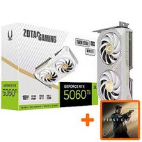 Zotac GeForce RTX 5060 Ti, 16GB GDDR7, Twin Edge OC White Edition (DLSS 4) ZT-B50620Q-10M
