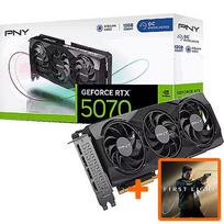PNY Technologies GeForce RTX 5070, 12GB GDDR6, OC Triple Fan (DLSS 4) VCG507012TFXPB1-O