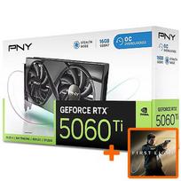 PNY Technologies GeForce RTX 5060 Ti, 16GB GDDR7, Overclocked (DLSS 4) VCG5060T16DFXPB1-O